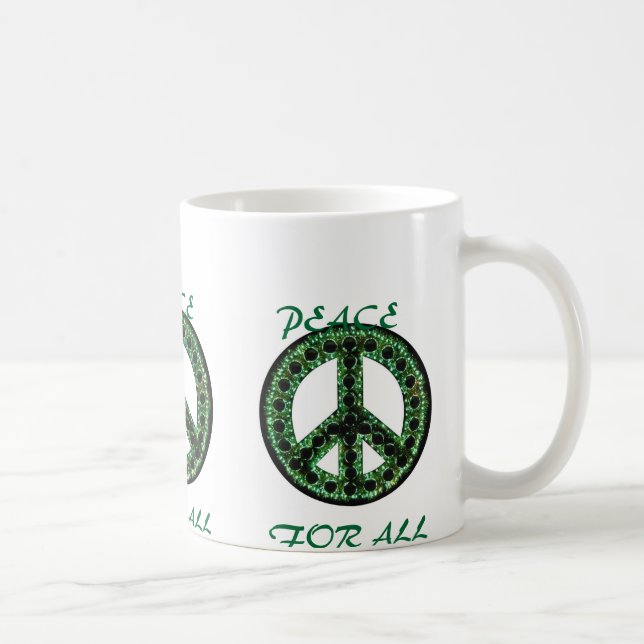 green peace for all mug (Right)