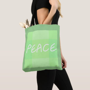 Green Peace Tote Bag