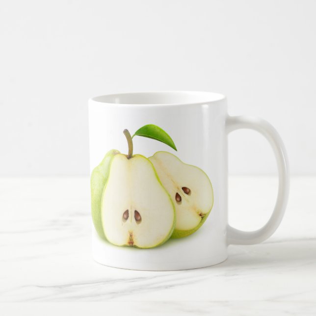 Green pears coffee mug (Right)