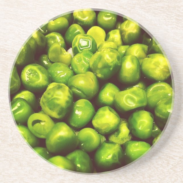 Green Peas Coaster (Front)