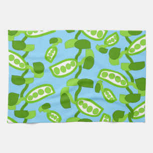 Green Peas Kitchen Towel