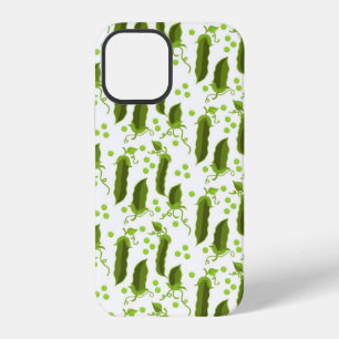 Green Peas Plants Leaves Round Vegetable Foods iPhone 12 Case