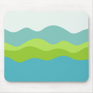 Green Peninsula Mouse Pad