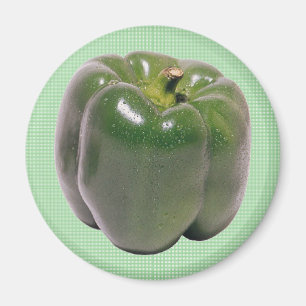Green Pepper Magnet