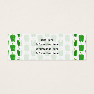 Green Peppers Pattern.