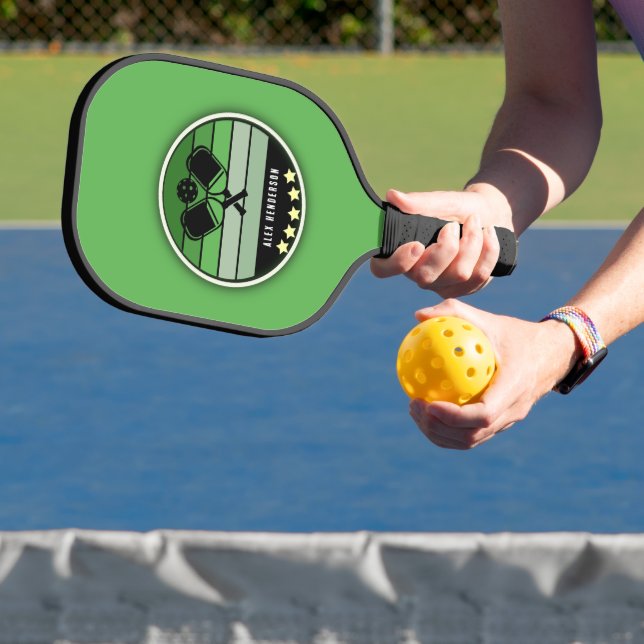 Green Personalized Pickleball Paddle (Insitu)