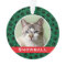 Green Pet Paw Prints Personalized Cat Name Photo