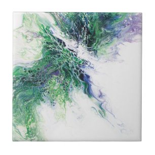 Green Phoenix Tile