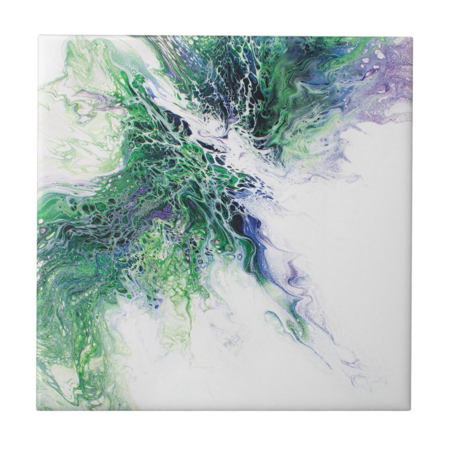 Green Phoenix Tile (Front)