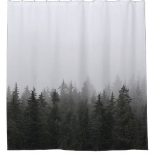 GREEN PINE TREES UNDER WHITE SKY