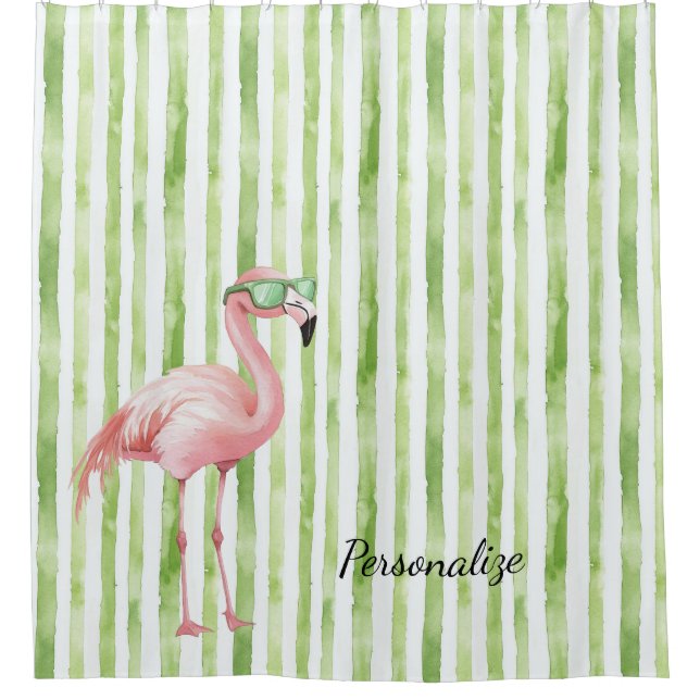 Green Pink Flamingo   (Front)