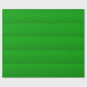 Green Pinstripe Wrapping Paper