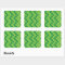 Green Pixel Stickers - Personalize with your text