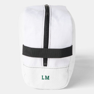 Green PKBL Social Club Crest Monogram Pickleball Dopp Kit