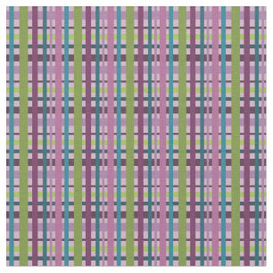 Green Plaid Fabric
