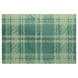 Green Plaid Fabric
