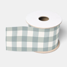 Green Plaid Gingham Country Farmhouse Simple