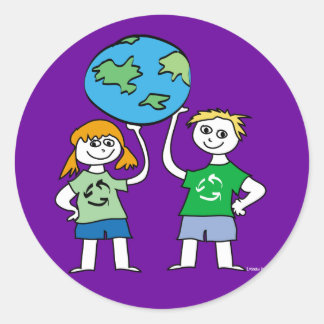 Green Planet Kids Stickers