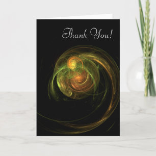 Green Planet Thank You Card