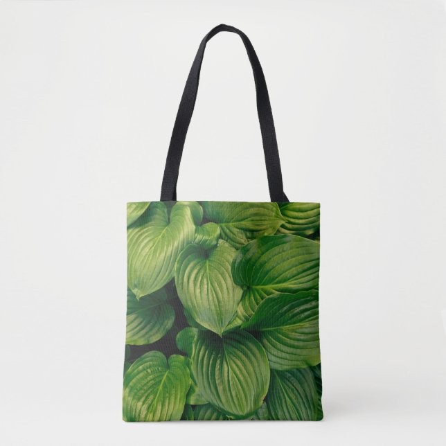 Green plant tote bag (Front)