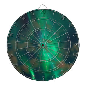 Green Plasma Aurora Northern Lights Sky Dartboard