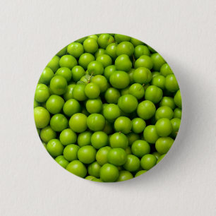 Green Plums 2 Inch Round Button