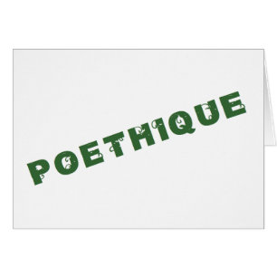 green poetry