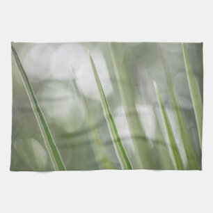 Green pointy Plant Nature Photo Kitchen Towel