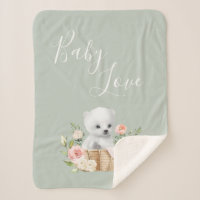 Green Polar Bear Baby Love