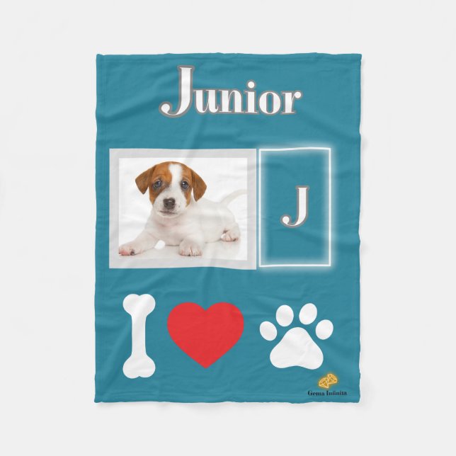 Green Polar blanket Water with Master Design for m (Front)