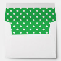 Green Polka Dot