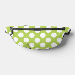 Green Polka Dots, Polka Dot Pattern, Dots, Dotted Fanny Pack