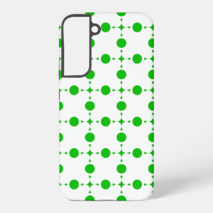 Green Polka Dots, Polka Dot Pattern, Dots, Dotted Samsung Galaxy Case
