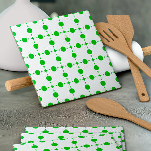 Green Polka Dots, Polka Dot Pattern, Dots, Dotted Tile
