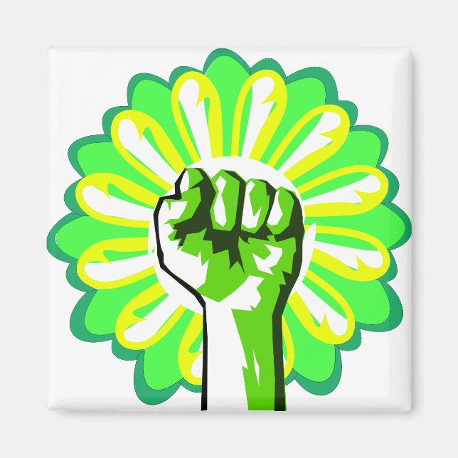 Green Power Magnet (Front)