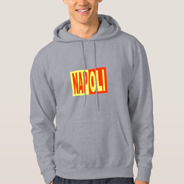 Green Pullover with hood NAPOLI ITALIA (Front)