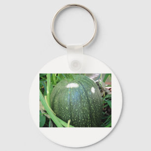 Green Pumpkin Keychain