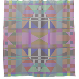 Green Purple Pink Geometric