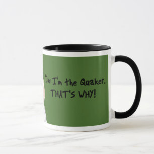 Green Quaker Parrot Mug