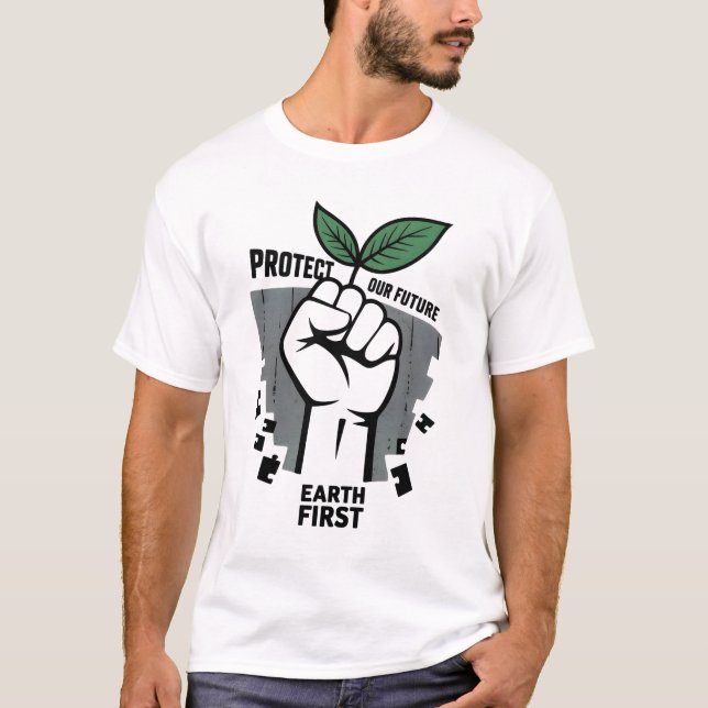 Green Rage T-Shirt (Front)