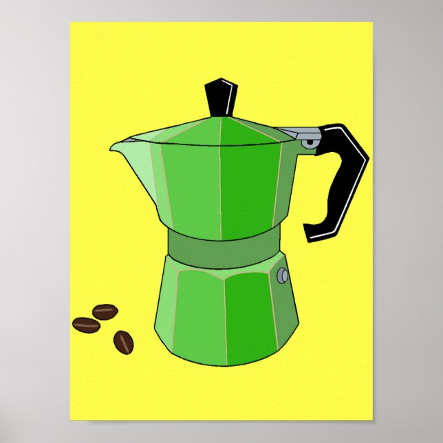 Green Rainbow Espresso Poster (Front)