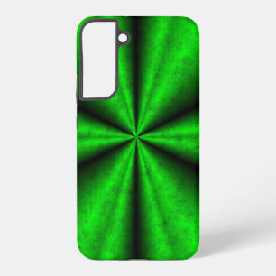 Green Rainbow in Elephant Skin Leather Optik Samsung Galaxy Case