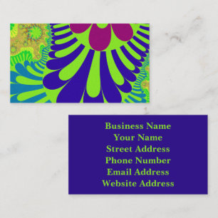 Green Rainbow Loop Business Card