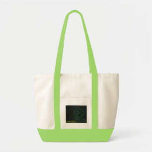 green rasta tote bag