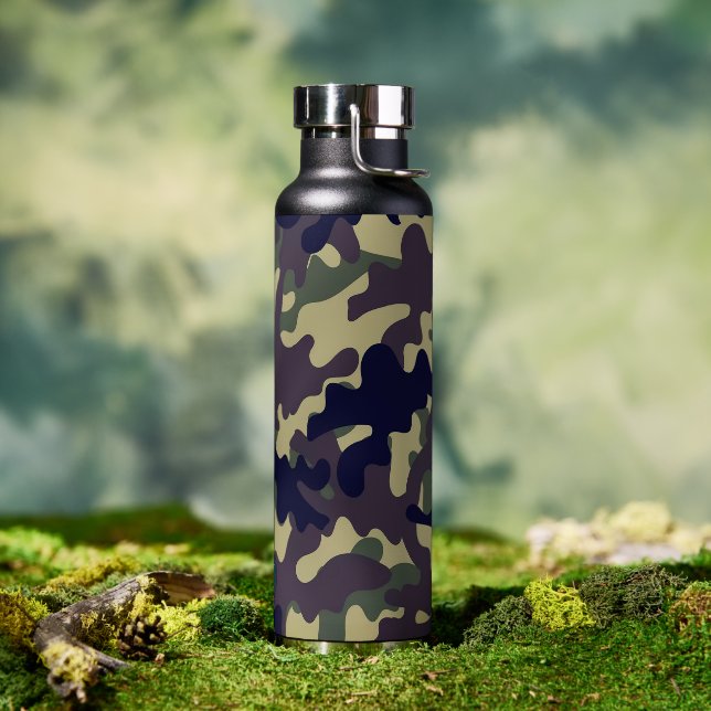 Green Recoleta #2 Camo Thor Copper Infused   Water Bottle (Outdoor)