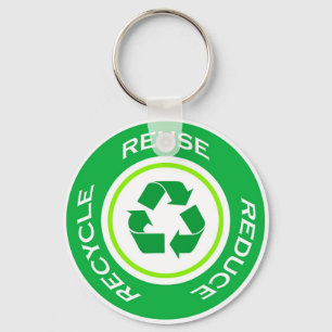 Green recycle - Keychain