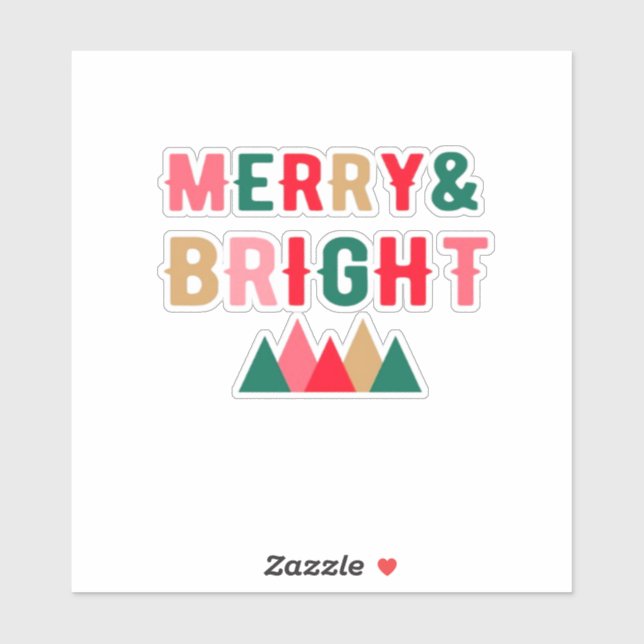 Green Red and Brown Bold Typography (Sheet)