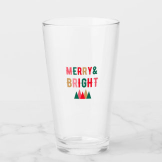 Green Red and Brown Bold Typography Glass