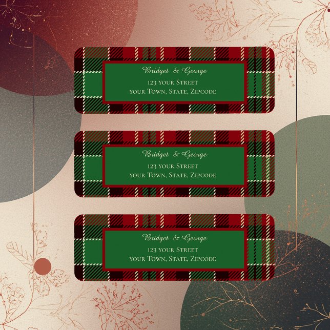 green red black scottish celtic tartan wedding (Creator Uploaded)