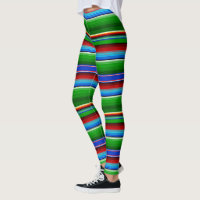 Green Red Blue Mexican Sarape